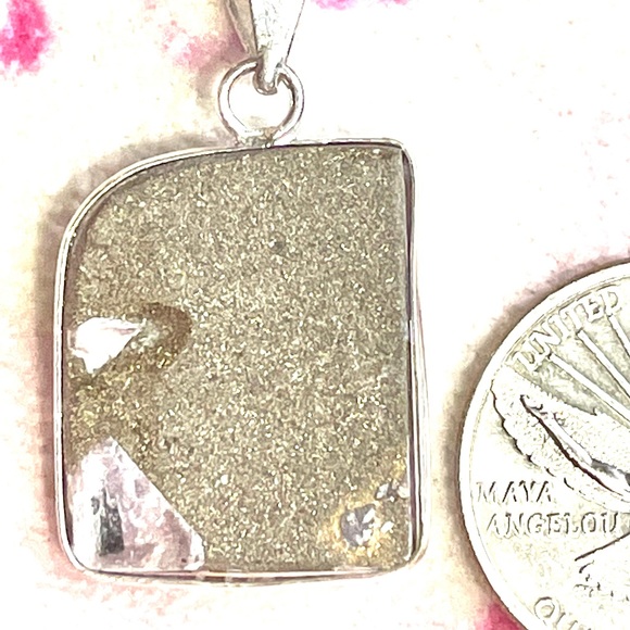 Copper ruby zoisite pendants sterling silver plated U Pick! artisan - Picture 12 of 17